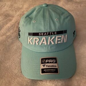 Fanatics Seattle Kraken Aqua Cap